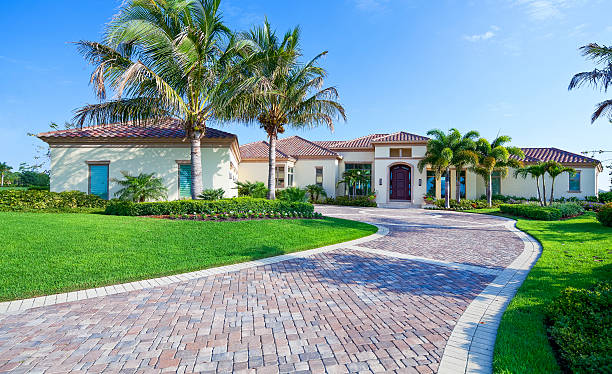 Permeable Paver Driveway in Maiden, NC